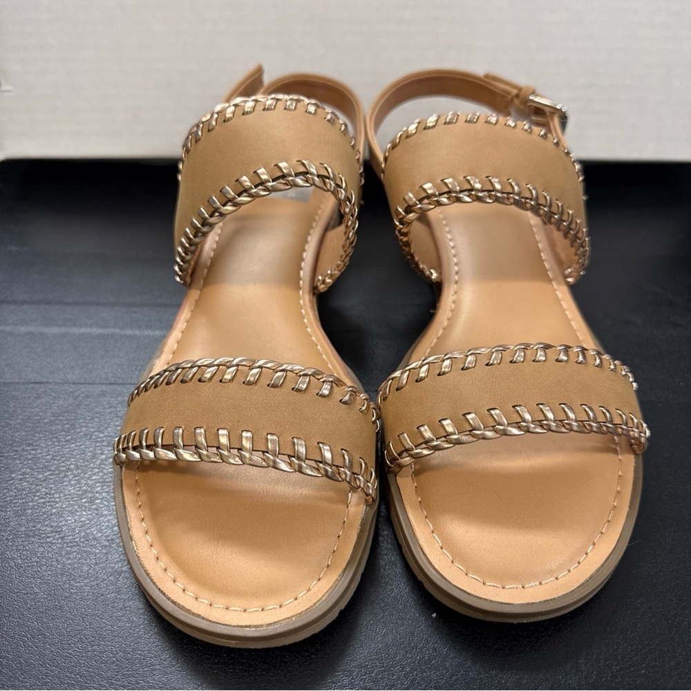Dolce Vita Straps Sandals Wedges Nude  Women's Size US 8.5 style Asher New